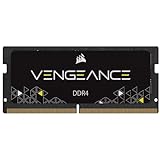 Corsair Vengeance SODIMM 32 GB (1 x 32 GB) DDR4 3200 MHz CL22 Laptop-Speicher (Unterstützung für Intel Core-Prozessoren der 11. Generation) schwarz
