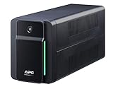 APC Back UPS BX – BX750MI-GR - unterbrechungsfreie Stromversorgung 750 VA mit Schuko Ausgängen, Batteriesicherung & Überspannungsschutz, Backup-Batterie mit AVR, Datensicherungsfunktion