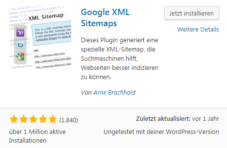 Google XML Sitemaps Plugin