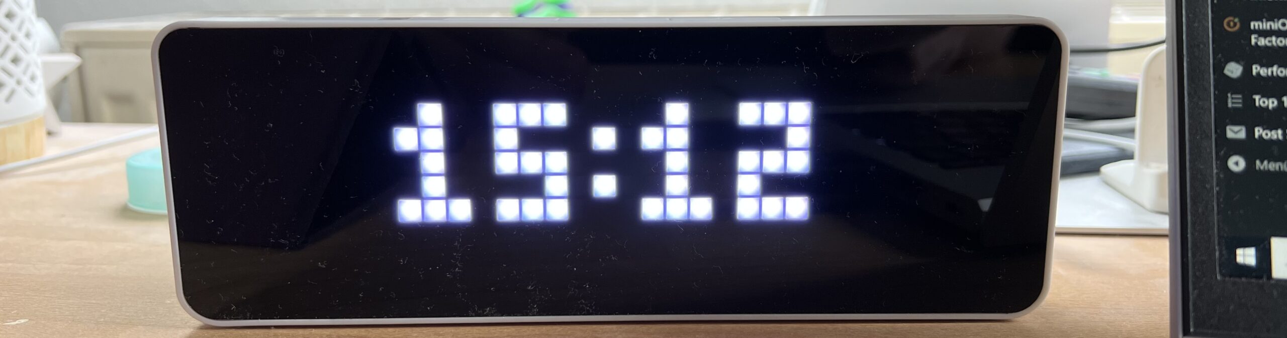 PixelIt auf Ulanzi Smart Clock