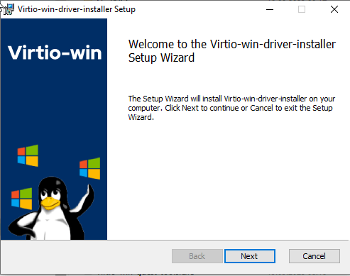 Migration Windows VM VirtIO Driver