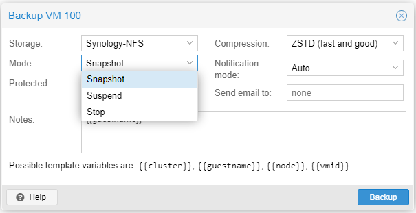 Proxmox Backup