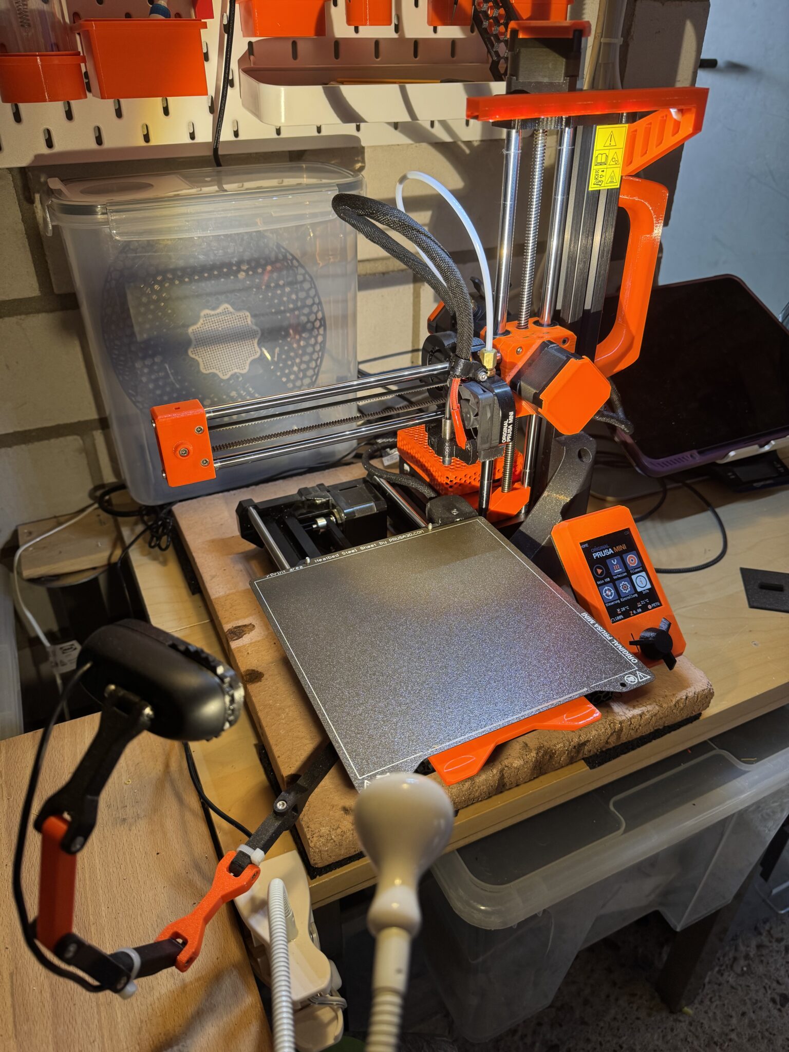 Prusa Rinter Setup Prusa MINI+ - Mein Setup - Björns Techblog