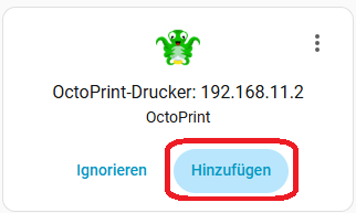 OctoPrint Integration