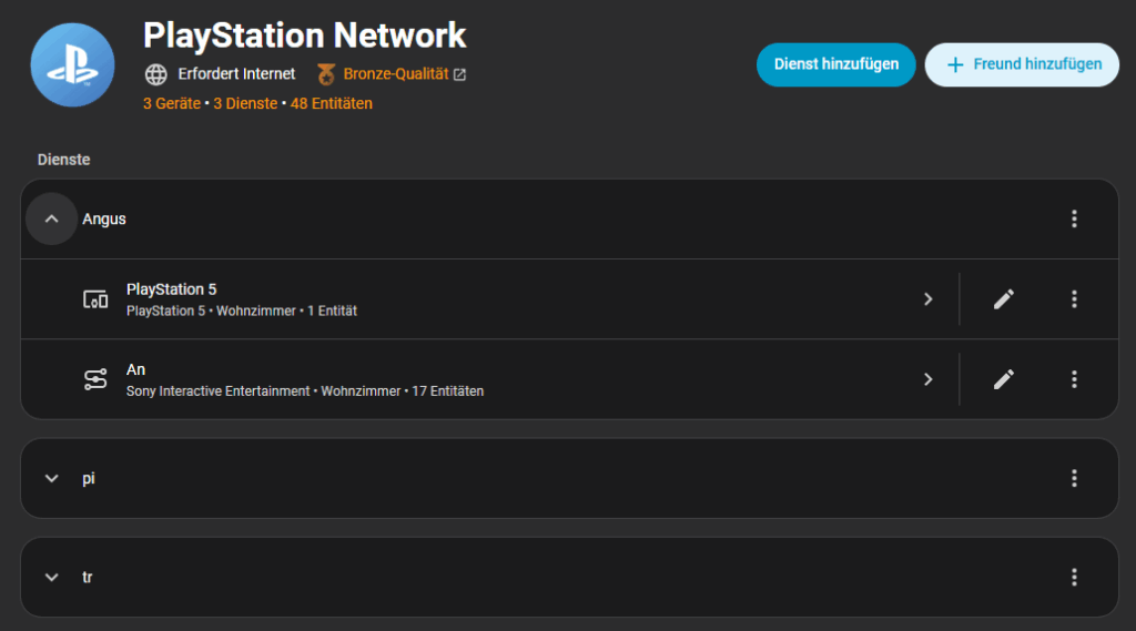 PlayStation Network - Integration