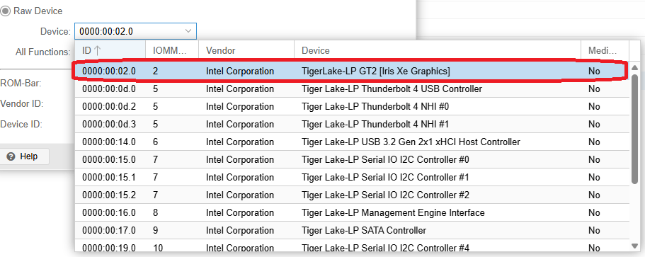 Ollama GPU passthrough