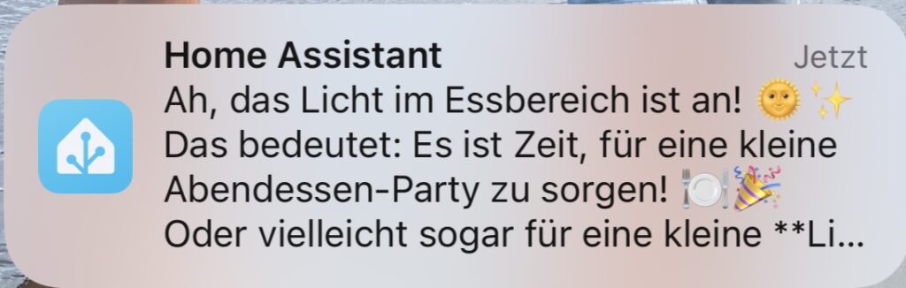 KI-Tasks Antwort