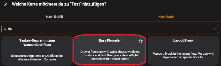 Easy Floorplan Karte